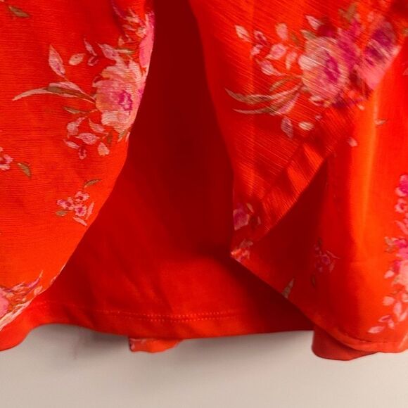 Vince Camuto Floral Tiered Mini Dress - Picture 7 of 8